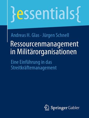 cover image of Ressourcenmanagement in Militärorganisationen